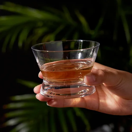 Vista 5 de Viski Vasos de degustación de tequila de cristal, vasos de copa para mezcal, whisky, bourbon o bebidas puras, elegante juego de cristalería para bar