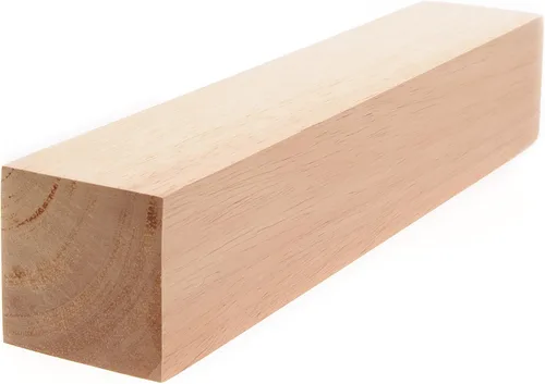 Vista 2 de Bloques de madera dura maciza, 10 3/4 pulgadas de largo por 2 pulgadas de ancho, paquete de 3
