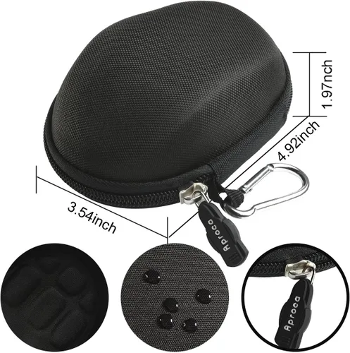 Vista 7 de Aproca Funda compatible con el mouse inalámbrico Logitech M705 Marathon, bolsa de almacenamiento portátil dura para accesorios (solo funda)