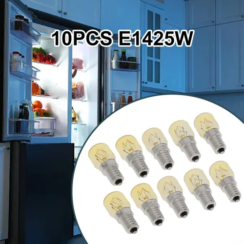 Vista 4 de Paquete de 10 bombillas E14 para electrodomésticos, 25 W, 2700 K