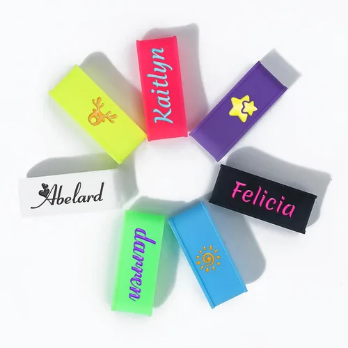 Vista 8 de 2 bandas de nombre personalizadas de paleta de pickleball, accesorios personalizados de paleta de pickleball para cinta de agarre seguro, bandas