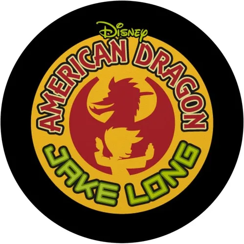 Vista 3 de Disney Channel American Dragon: Jake Long PopSockets PopGrip: agarre intercambiable para teléfonos y tabletas