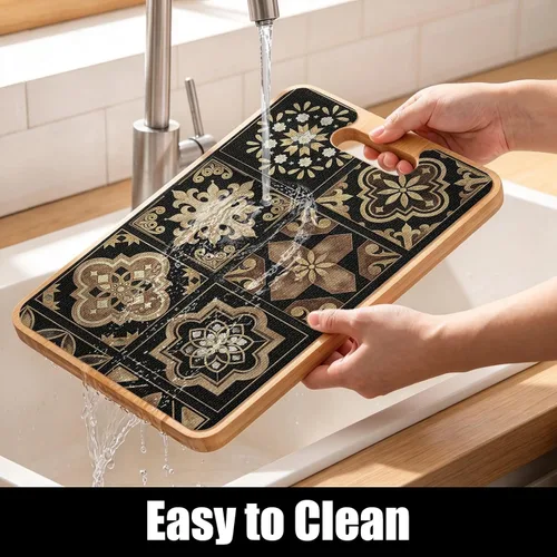 Vista 5 de Revestimiento de estante para gabinetes, azulejos, cocina, cajón