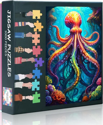 Vista 7 de Vintage Library - Rompecabezas de 1000 piezas para adultos, estantería llena de muchos libros, rompecabezas de collage de aprendizaje y educación