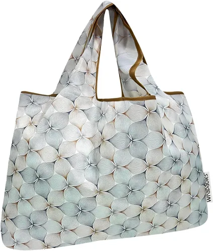 Vista 16 de allydrew Bolsas de comestibles reutilizables de nailon plegables grandes