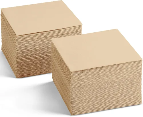 Vista 17 de Servilletas de cóctel desechables con tacto de lino, paquete de 200 servilletas de papel AMETHYST de 5 x 5 pulgadas para bar, restaurante