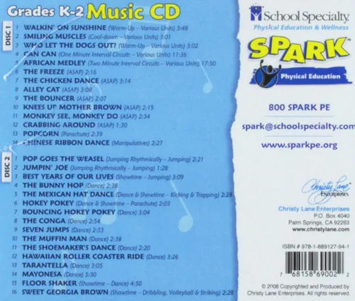 Vista 2 de SPARK Physical Education K-2 Music