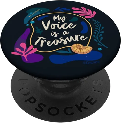 Vista 6 de Disney La Sirenita Ariel My Voice es un tesoro PopSockets MagSafe PopGrip para iPhone