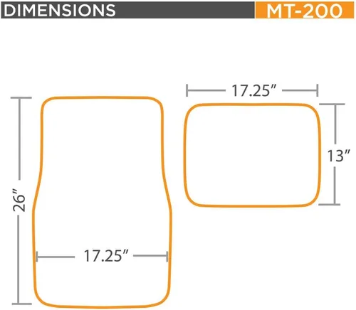 Vista 8 de BDK Alfombra de auto premium de 4 piezas (carbón)