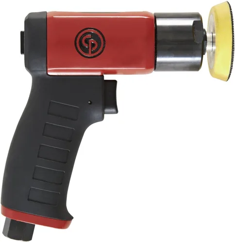 Vista 2 de Chicago Pneumatic CP7201P - Kit - Pulidora de aire de 3 pulgadas (2.953 in), mango de pistola, gancho y bucle - 2500 RPM