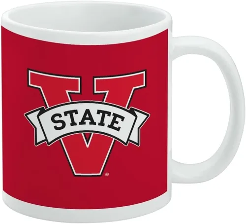 Vista 375 de Taza de cerámica con el logotipo principal de la Universidad Rider, taza de regalo novedosa para café, té y bebidas calientes, 11oz, blanca