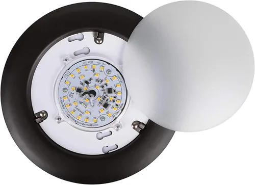 Vista 2 de LUNABODE - Luces de techo LED regulables de 4/6 pulgadas, paquete de 6, 16.5 W/2700 K, elegante lámpara de techo para pasillo, cocina, comedor