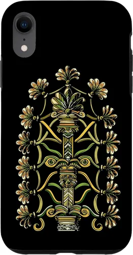 Vista 24 de Funda para iPhone 14 Pro Max Anunnaki Aliens Árbol de la Vida Símbolo Antiguo Geometría Sagrada