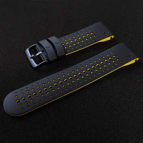 Vista 6 de Abanen Correa de reloj de silicona para Garmin Fenix 8 2.008 in, epix Pro de 2.008 in, Instinct 2X / Instinct 3 de 1.77 pulgadas, ajuste rápido 26