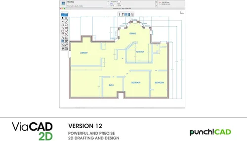 Vista 7 de Punch! ViaCAD 2D v12 [Mac Download]