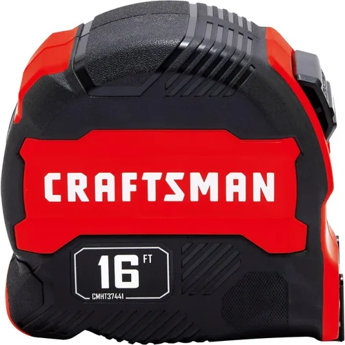 Vista 3 de CRAFTSMAN Cinta métrica, compacta y fácil agarre, 16 pies (CMHT37441S)