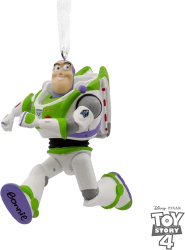 Vista 6 de Hallmark Adornos de Navidad, Disney/Pixar Toy Story Buzz Lightyear Ornamento