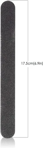 Vista 2 de Lima de uñas de grano 100/180 de 21 quilates para uñas acrílicas/naturales