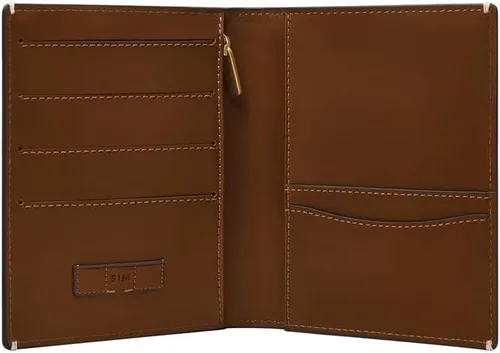 Vista 5 de Fossil Cartera para pasaporte para hombre