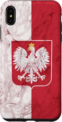 Vista 11 de Poland Flag and Elegant Background - Polish Pride Case for iPhone 17