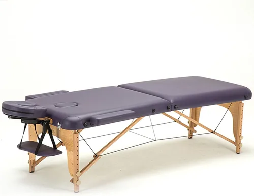 Vista 12 de Mesa de masaje profesional, 2 camas plegables con reposacabezas + reposabrazos + bolsa de hombro para extensiones de pestañas, spa, mesa de tatuaje