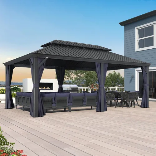 Vista 18 de Purple leaf - Gazebo para exteriores.