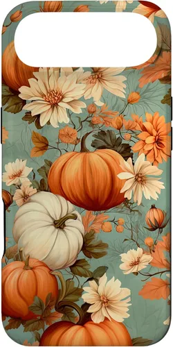 Vista 26 de Funda con temática de otoño para iPhone 11 con diseño de calabaza de otoño para mujer