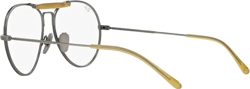 Vista 5 de Ray-Ban RX8063v - Marco de gafas de titanio con receta de aviador