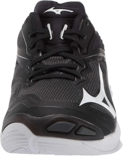 Vista 2 de Mizuno Wave Lightning Z6 - Zapatos de voleibol para mujer, NegroPlateado