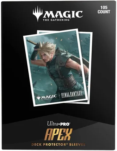 Vista 3 de Ultra PRO - Fundas Protectoras Final Fantasy x Universes Beyond Cloud, Soldado Ex-105ct APEX para Magic: The Gathering Accesorios para Juego