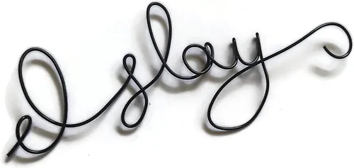 Vista 6 de Letrero artístico de pared con texto en inglés "I Slay Wire para pared de baño, dormitorio, sala de diva de 8 x 3 pulgadas (cobre)