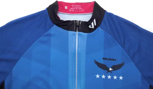 Vista 5 de Lo.gas Camiseta de ciclismo de EE. UU. para hombre, manga corta, para ciclismo, con bandera estadounidense, ropa de bicicleta de carretera