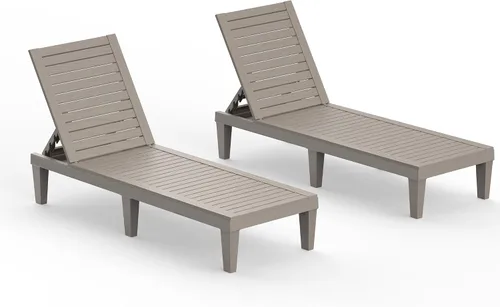 Vista 12 de EasyUp - Tumbonas para exteriores, 1, color gris