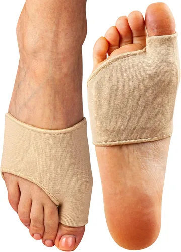 Vista 8 de Almohadillas metatarsianas diseñadas por podólogos Brison para mujeres y hombres - Fundas de gel para aliviar el dolor en la bola del pie
