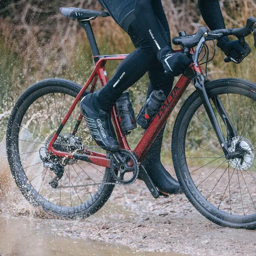 Vista 5 de Cubrezapatillas para bicicleta GripGrab RaceThermo X, impermeables para invierno, para ciclismo de grava, MTB, para clima frío, de neopreno