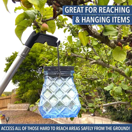Vista 4 de EVERSPROUT Telescoping Boat Hook Floats, Scratch-Resistant, Sturdy Design Durable & Lightweight, 3-Stage Anodized Aluminum Pole Threaded End