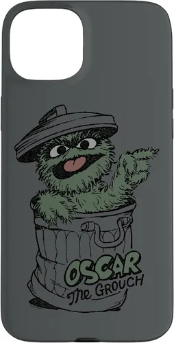 Vista 9 de Funda para iPhone 14 Pro Max Sesame Street Oscar Early Grouch