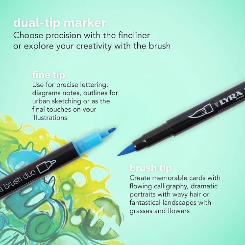 Vista 3 de Lyra Aqua Brush - Juego de 24 pinceles (6521240)
