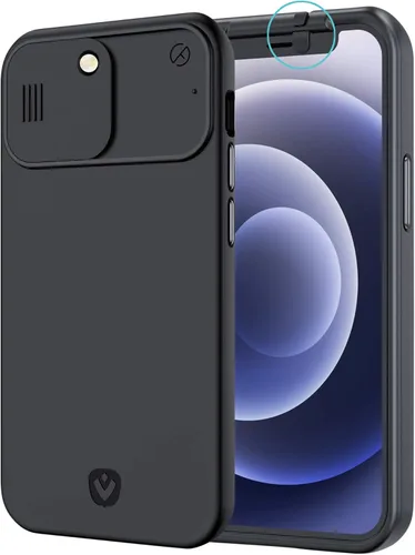 Vista 23 de Funda Spy-Fy para iPhone 11 con cubiertas para cámara delantera y trasera Protege tu privacidad A prueba de caídas desde 6 pies 15,49 cm