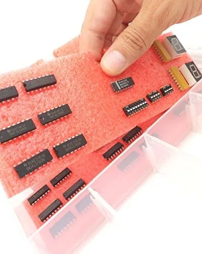 Vista 5 de Kit de inicio de electrónica digital con puertas lógicas y accesorios