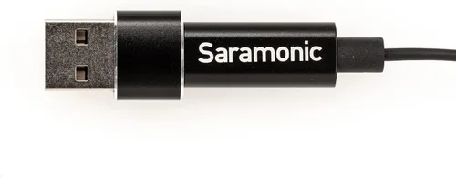 Vista 9 de Saramonic LavMicro-U - Micrófono de solapa USB C para iPhone 15, iPad, Android, micrófono de solapa de condensador omnidireccional para vlogging