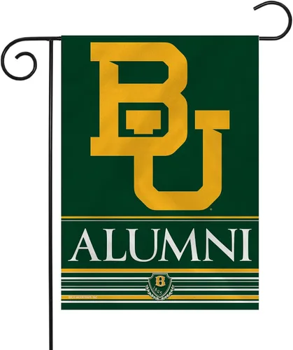 Vista 54 de Rico Industries NCAA Alumni - Bandera de jardín de doble cara de 13 x 18 pulgadas