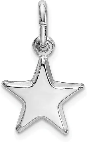 Vista 3 de Collar con dije de estrella de plata de ley 925, joyería fina celestial para mujer, regalos para ella