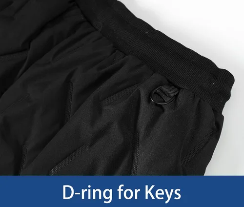 Vista 8 de Mens Sherpa Lined Sweatpants Thick Winter Pants Warm Jogger for Snowsport, Outdoor, Snow Cleaning, Work