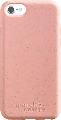 Vista 7 de Eco by GranolaGear - Funda ecológica para iPhone 6/6s/7/8/SE - Biodegradable, compostable, sin plástico, hecha de plantas - Piedra negra