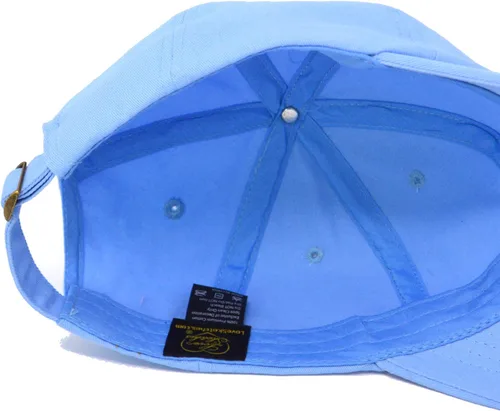 Vista 5 de Gorra de béisbol de estilo polo clásico bordado de algodón ajustable para hombres y mujeres de perfil bajo