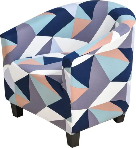 Vista 19 de Funda elástica para silla de club, funda para silla de bañera, funda para sillón, funda de sofá, protector de muebles para sala de estar (color #10)