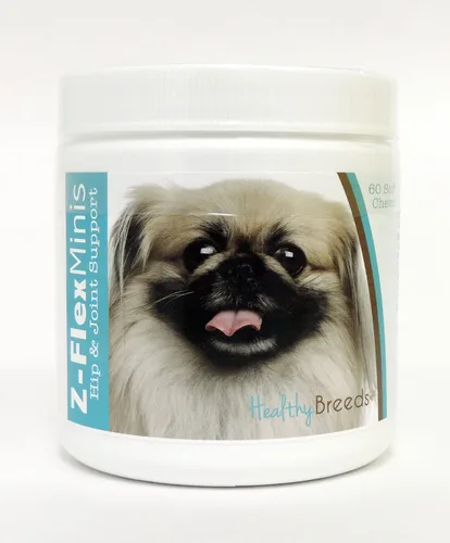 Vista 19 de Healthy Breeds Affenpinscher Z-Flex Minis - Masticables suaves para cadera y articulaciones, 60