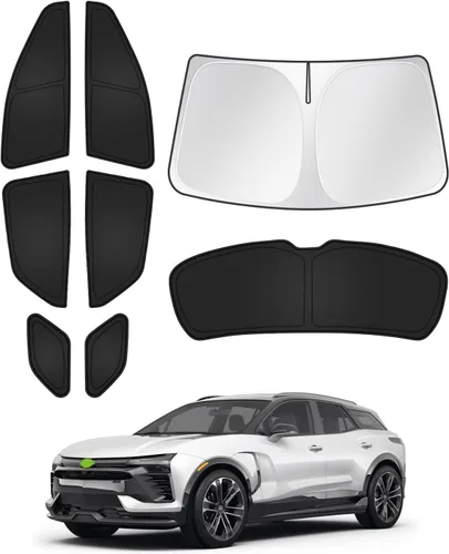 Vista 93 de Canvcle Parasol para parabrisas para Tesla modelo Y/3 2017-2025 2026 (compatible con modelos 2025 Y Juniper/2024 Modelo 3 Highland), parasol grueso