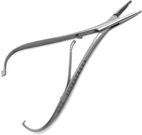 Vista 23 de MEDSPO Pinzas Profesionales Portaagujas Quirúrgico Dental Médico Ortopédico con Bloqueo Sutura Veterinaria Restaurativa Instrumentos